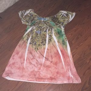 Off shoulder sundress